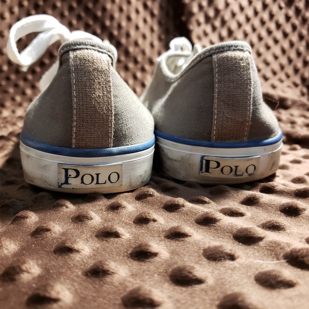 Ralph Lauren Polo grey sneakers - Picture 4 of 8